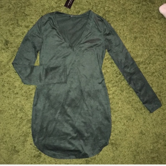 FASHION NOVA SUEDE TUNIC - Picture 2 of 2